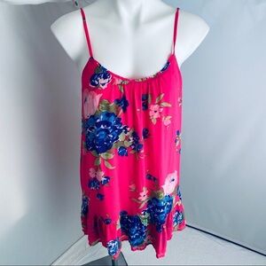 Abercrombie and Fitch neon pink dress or long tank M